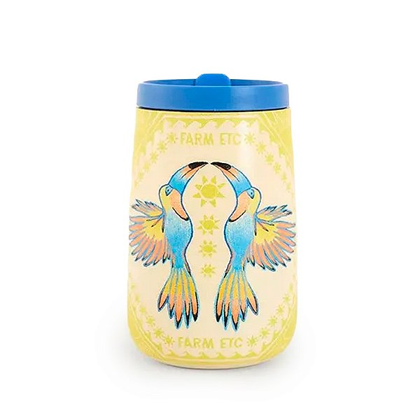 Copo Farm Que Sede 450ml Praia RJ Tardes