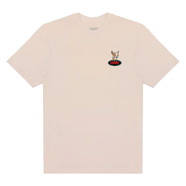 Camisa Thug Nine Oversized Charra Masculina Bege