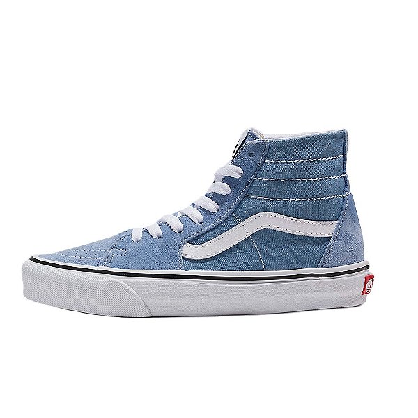 Tênis Vans Sk8-Hi Tapered Dusty Feminino Azul Branco