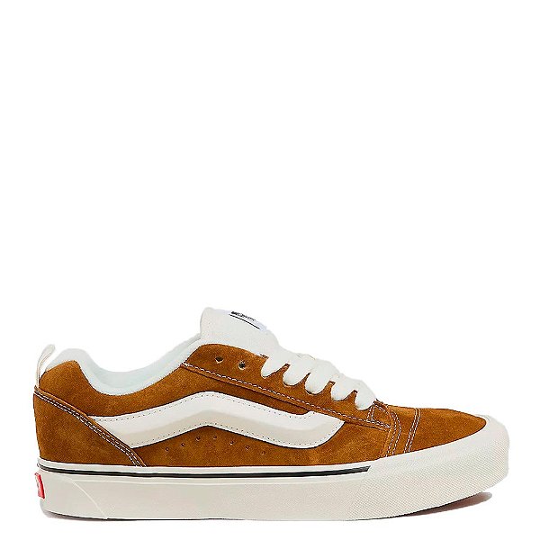 Tênis Vans Knu Skool Pig Masculino Marrom Branco