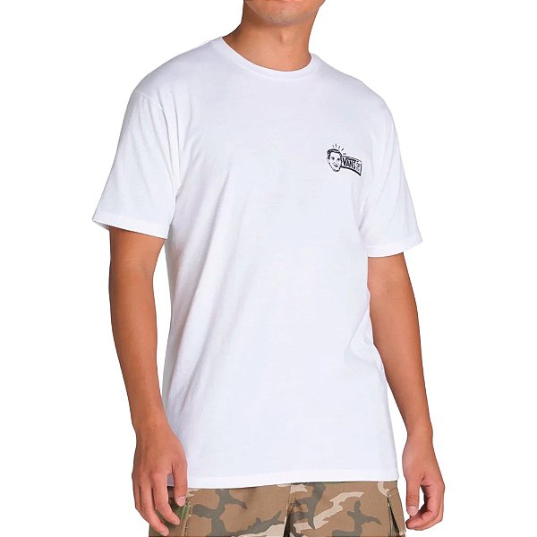 Camisa Vans Death Grip Ss Branca