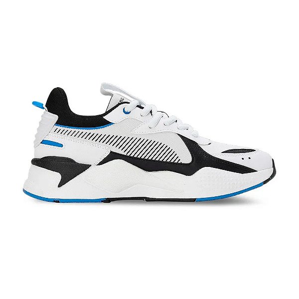 Tênis Puma RS-X Games Masculino Branco Azul Preto