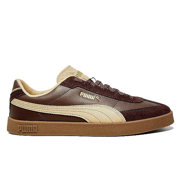 Tênis Puma Club II Era Masculino Marrrom Caramelo