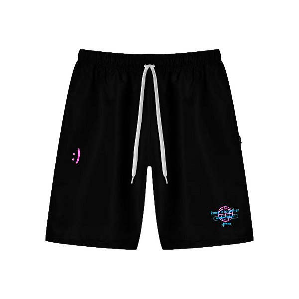 Bermuda Approve 9inches keep It Together Masculina Preto
