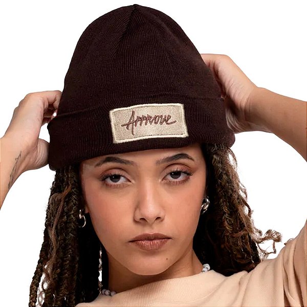Gorro Approve Tradicional Classic Box Unissex Marrom