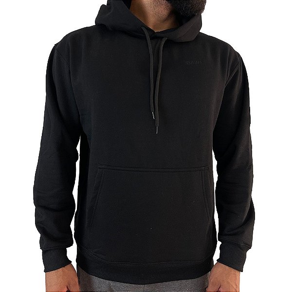 Casaco Baw Moletom Work Essentials Masculino Preto