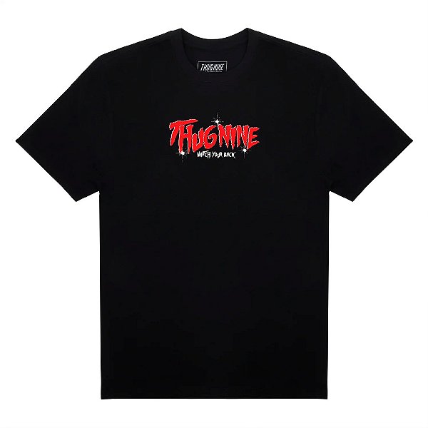 Camiseta Thug Nine The Watcher Preta