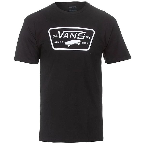 Camiseta Vans Full Patch Preta