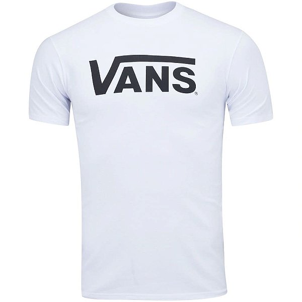 Camiseta Vans Classics Branco Preto