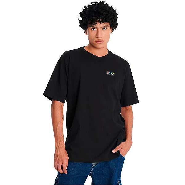 Camisa Baw Regular Primary Tech Masculina Preto Colors