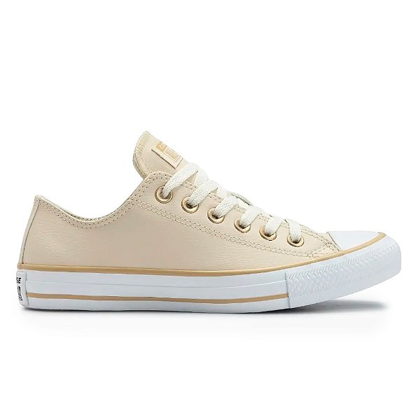 Tênis Converse All Star Chuck Taylor New Malden OX Nude Bege