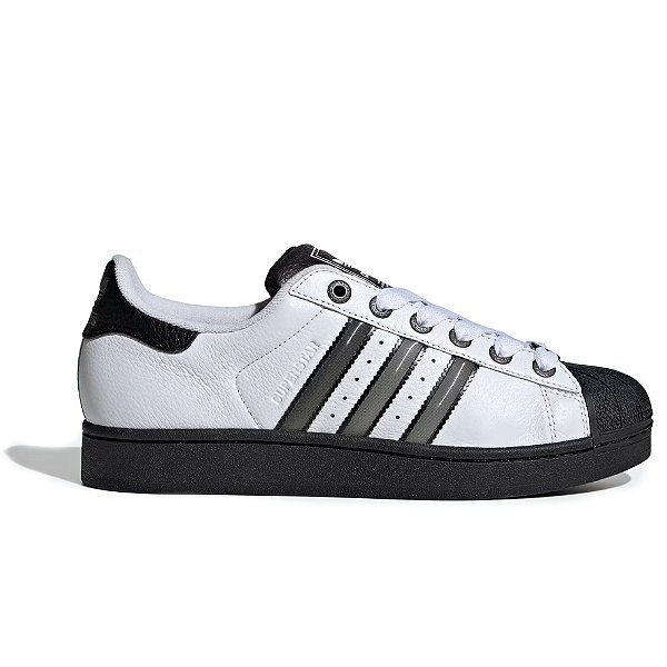 Tênis Adidas Superstar II Branco e Preto