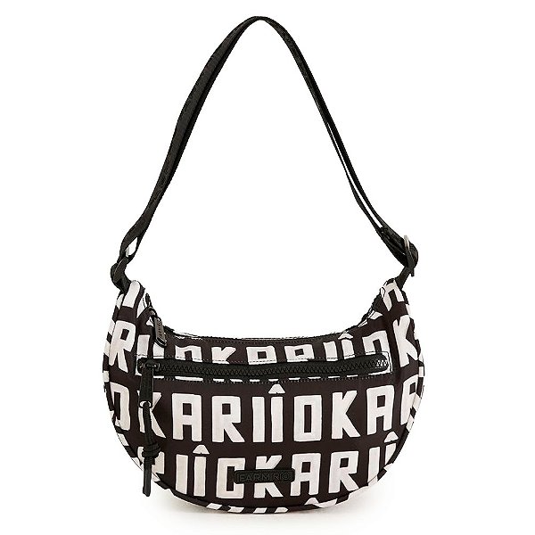 Bolsa Farm Rio KariioKa Preto/Off White