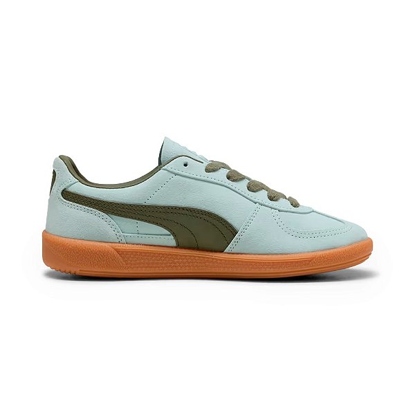 Tênis Puma Palermo Feminino Cinza/Verde/Marrom