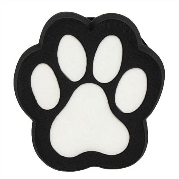 Jibbitz Crocs Patinha Branco/Preto