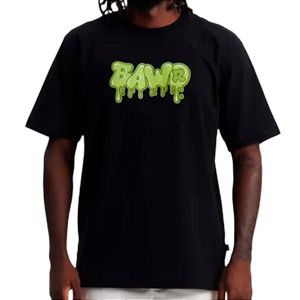Camiseta Regular BAW Fused Unissex Preta