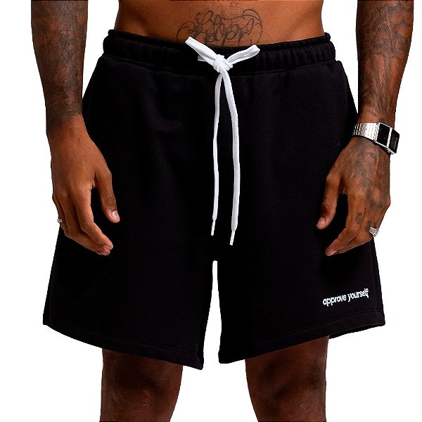 Shorts Approve 7Inches Yourself Masculino Preto