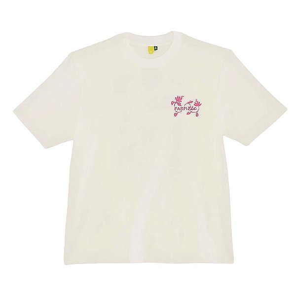 Camisa Farm Ipanema Kit Primavera Feminino Off White/Rosa