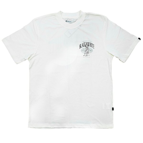 Camiseta BAW Regular Dog Person Unissex Off White