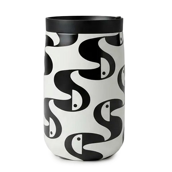 Copo Farm Que Sede Copatucano 450ml Branco/Preto