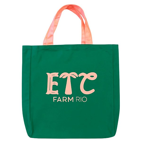 Totebag Farm Praiana Coletivo Etc Verde