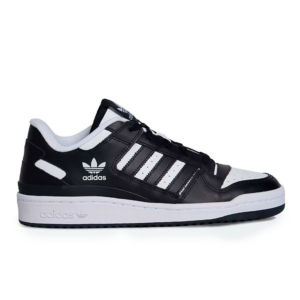 Tênis Adidas Forum Low CL Preto e Branco