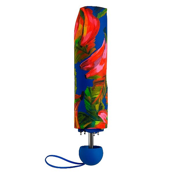 Guarda-chuva Farm Chua BananaMix azul e colors