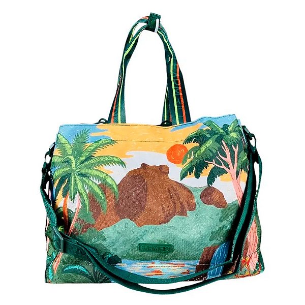 Bolsa Farm Carioca Lenço Pedra da Gávea Verde Colors
