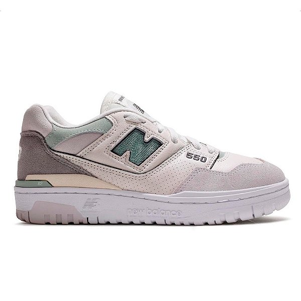 Tênis New Balance 550 Branco Cinza