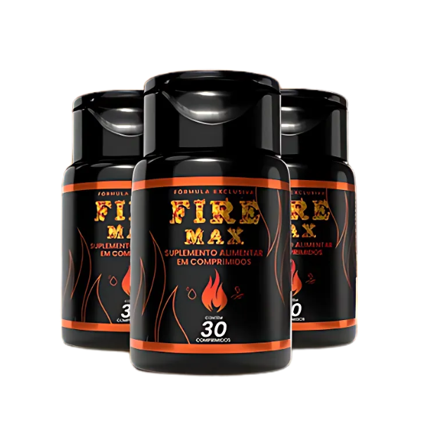 FireMax - Suplemento Alimentar | 3 Unidades