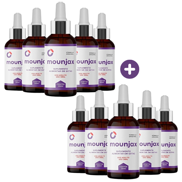 Mounjax – Compre 5 e Leve 10 | Frete Grátis