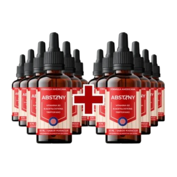 Abstiny – Compre 6 e Leve 12 | 30ml Original