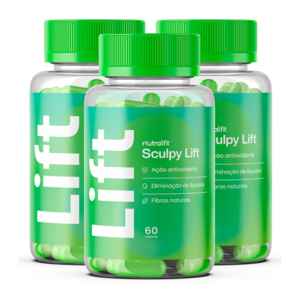 Lift Sculpy - Compre 2 Frascos e Leve 3 Lift Sculpy