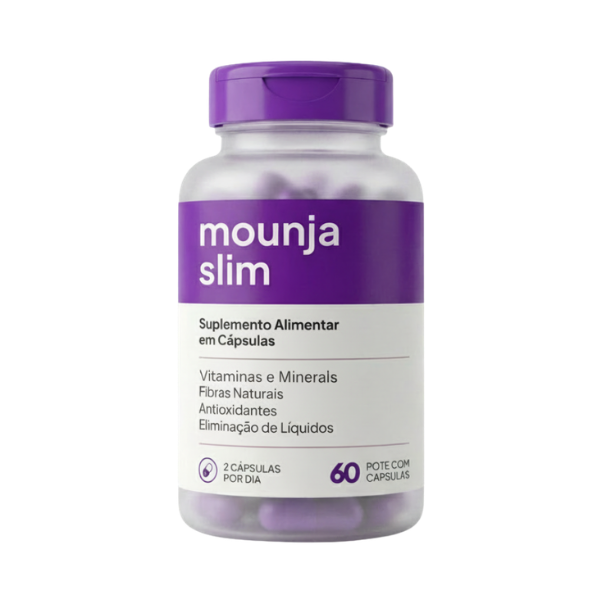 Mounja Slim - Suplemento Alimentar 60 Cápsulas