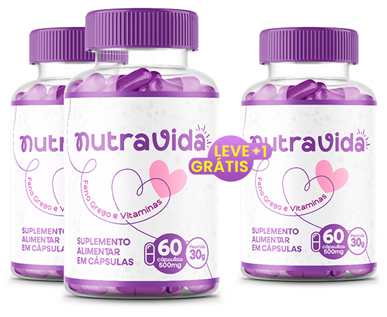 Nutra Vida – Suplemento para Fertilidade | Compre 2 e Leve 3