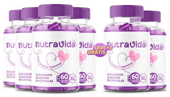 Nutra Vida – Suplemento para Fertilidade | Compre 4 e Leve 6