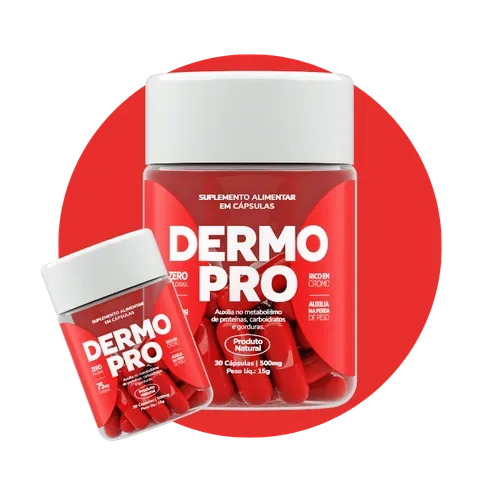 Dermo Pro – Suplemento Alimentar | 2 Frascos de 60 Dias