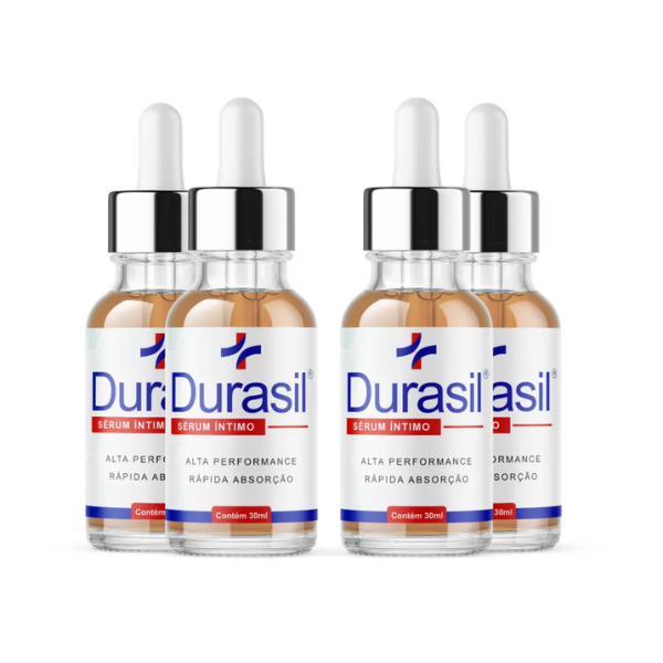 Durasil – Sérum Masculino Premium| Kit com 4 Frascos