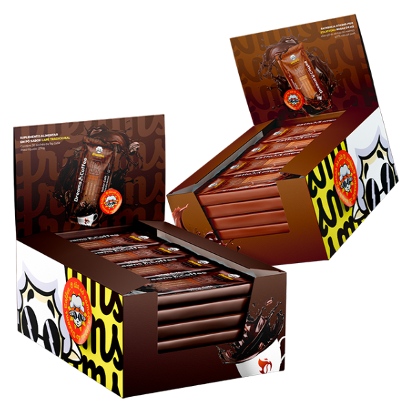Dreams Coffee - Café Termogênico Sabor Chocolate | Kit 2 Caixas de 30 Sachês