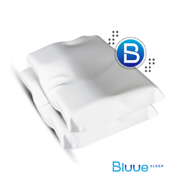 Bluue Sleep | Kit com 2 Travesseiros de Seda + 1 Fronhas | Conforto e Beleza