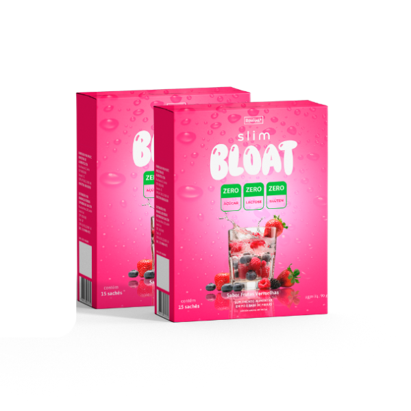 Slim Bloat | Kit 2 Caixas para Reduzir Inchaço e Regular o Intestino