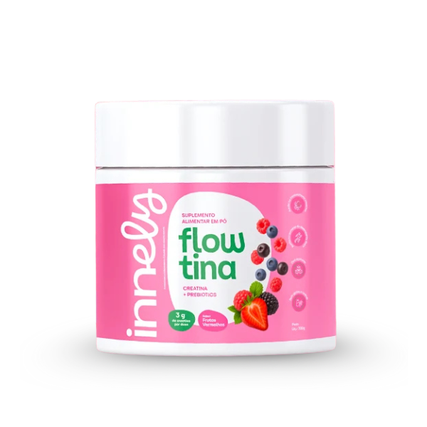 Flowtina | A Primeira Creatina Prebiótica do Brasil | Energia e Performance
