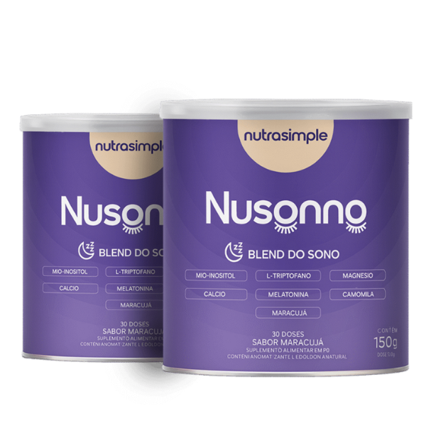 Nusonno | Reduz Insônia e Induz o Sono Naturalmente | Kit com 2 Frascos