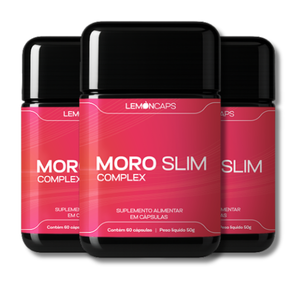 3 Moro Slim – Suplemento Natural para Perda de Peso Saudável