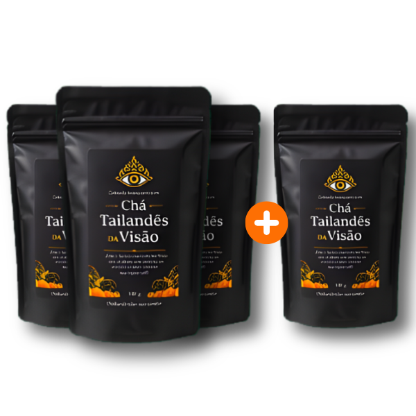 Chá Tailandês da Visão | Compre 3 e Leve 4 Sachês + 3 Bônus Exclusivos
