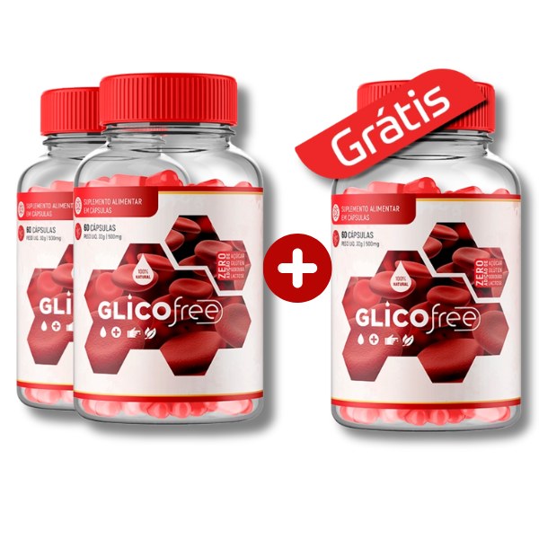 Glicofree - Suplemento Natural | Compre 2 e Ganhe +1 Grátis