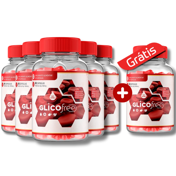 Glicofree - Suplemento Natural | Compre 5 e Ganhe +1 Grátis