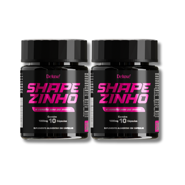 Shapezinho Deluxe Fit – Suplemento de Aminoácidos | Kit com 2 Frascos