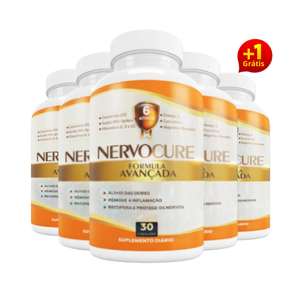 Nervocure – Suplemento Diário Natural | Compre 3 e Leve 5