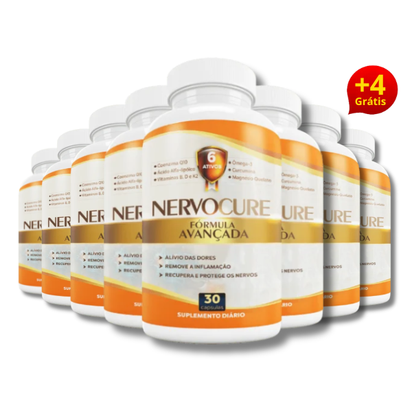 Nervocure – Suplemento Diário Natural | Compre 8 e Leve 12
